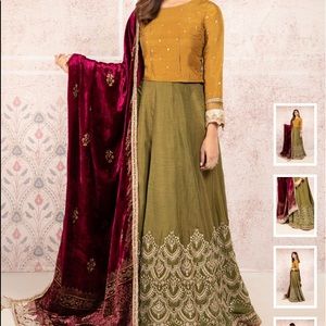 Maria B 3 Piece Lengha- NWT